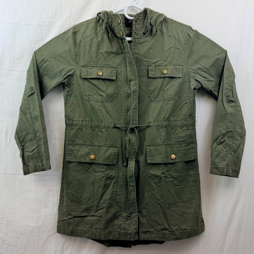 Utility Hooded Full Zip Jacket Women S Green Active USA
